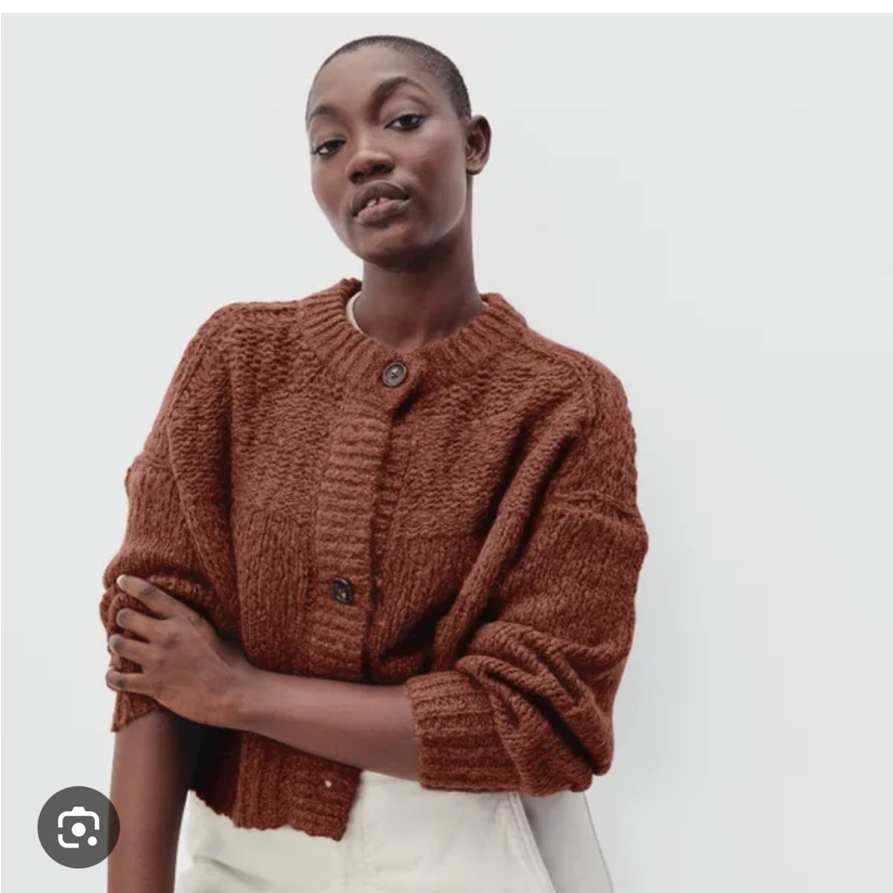 Everlane Women's Cozy Brown Cardigan